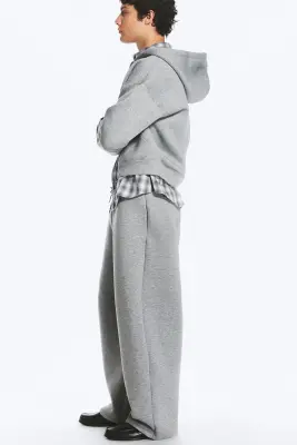 Pantalon de jogging en scuba Cody - Gris chiné — photo 3
