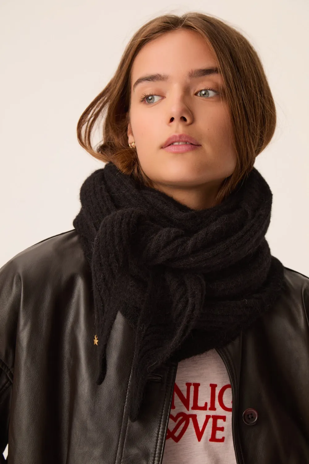 Echarpe Aubelle Noir