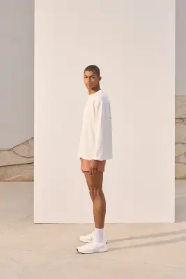 T-shirt de sport Loose Fit DryMove™ - Blanc/Solar — photo 1