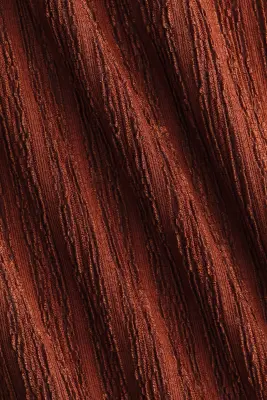 Robe sans manches froissée - Brun rouille — photo 4