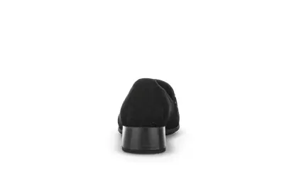 Mocassins Gabor 35.282.17 Noirs - Daim Lacets Grande Pointure Femme — photo 4