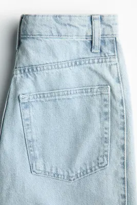 Short Bermuda en denim - Bleu denim clair — photo 4