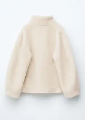 Veste en fourrure synthétique - Couleur crème — photo 1