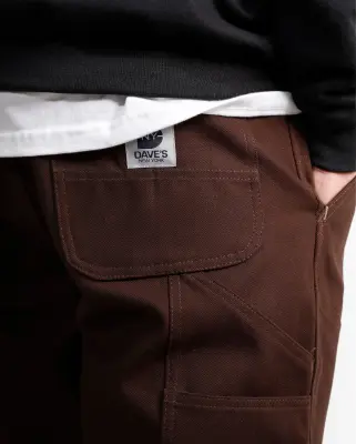 Fondation Pant Double Knee Dark Brown — photo 4