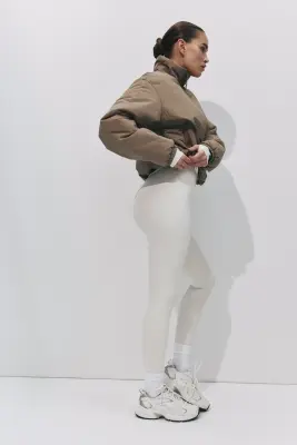 Veste de sport matelassée et déperlante - Beige — photo 3