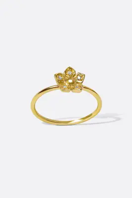 BAGUE NINA - Or rose 18 carats — photo 3