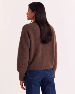 Cardigan Douceur moka — photo 4