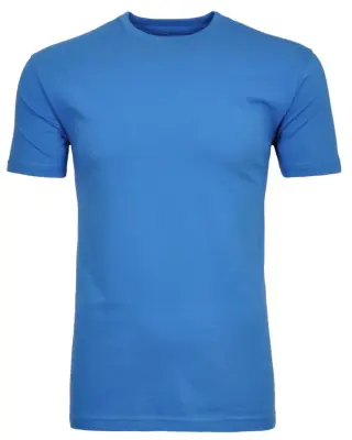 RAGMAN TEE SHIRT COL ROND GRANDE LONGUEUR Bleu — photo 2