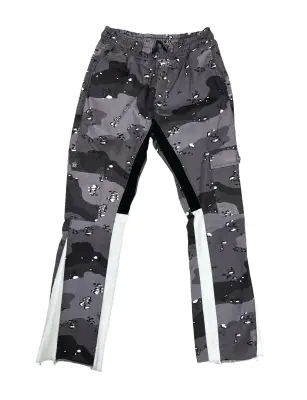 Bas Cargo camouflage noir gris — photo 2