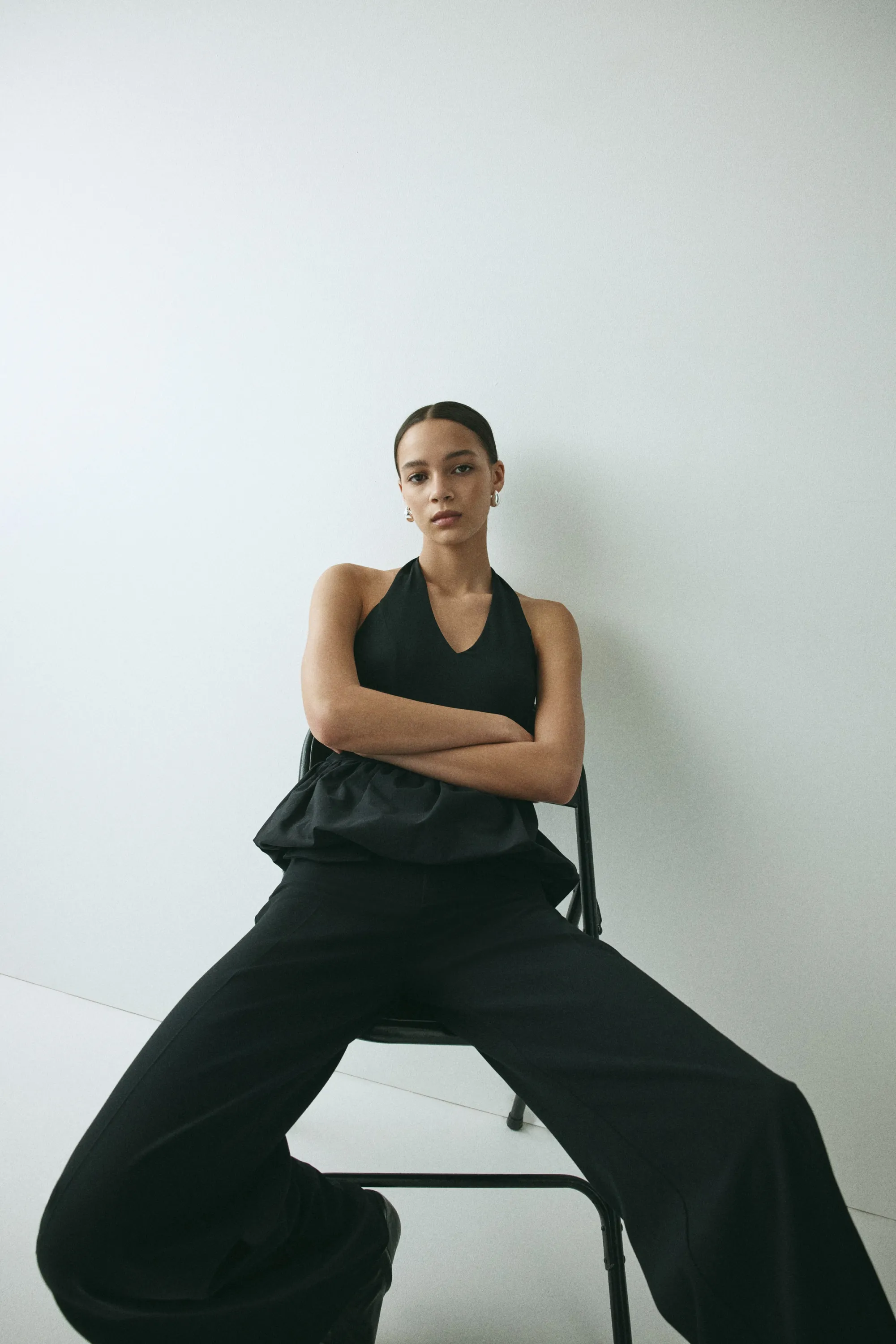 Tailored trousers - Noir