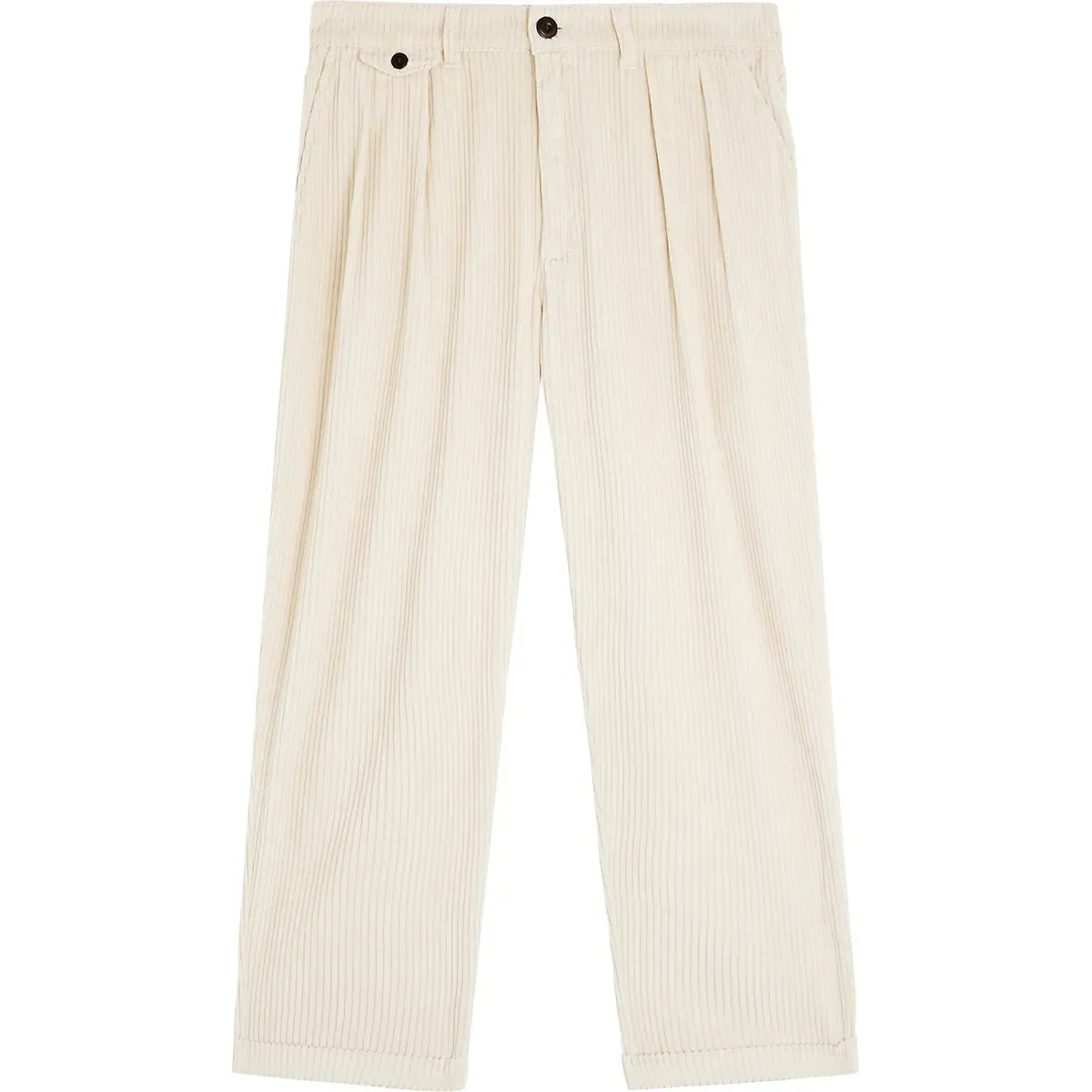 Bask in the Sun – Pantalon Izaro Velours Ivory