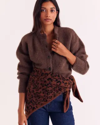 Cardigan Douceur moka — photo 5