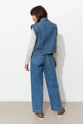 Veste jean sans manches LEONIE — photo 4