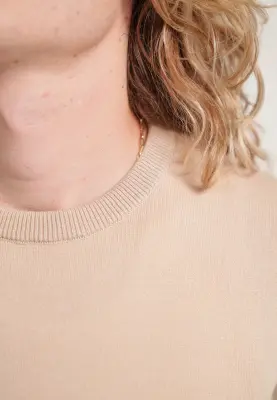 Le pull fin - Beige — photo 4