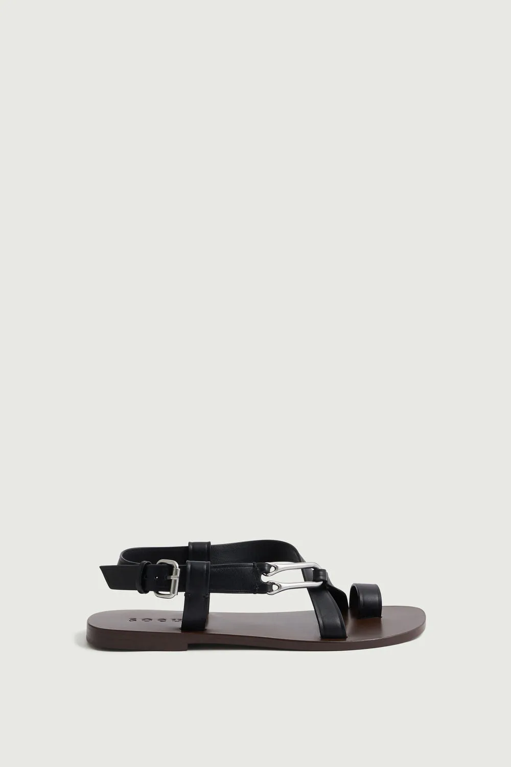 SANDALES CORDOUE NOIR