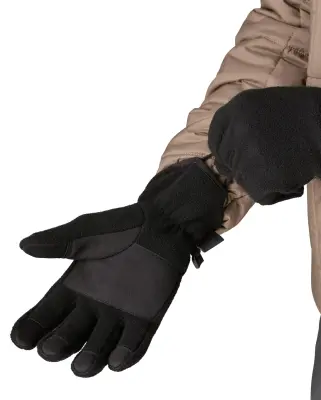 Gants Synchilla Fleece Black Solid — photo 2