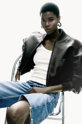 Short Bermuda en denim - Bleu denim clair — photo 2