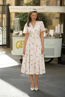 Leonie Dress - Multifloral — photo 1