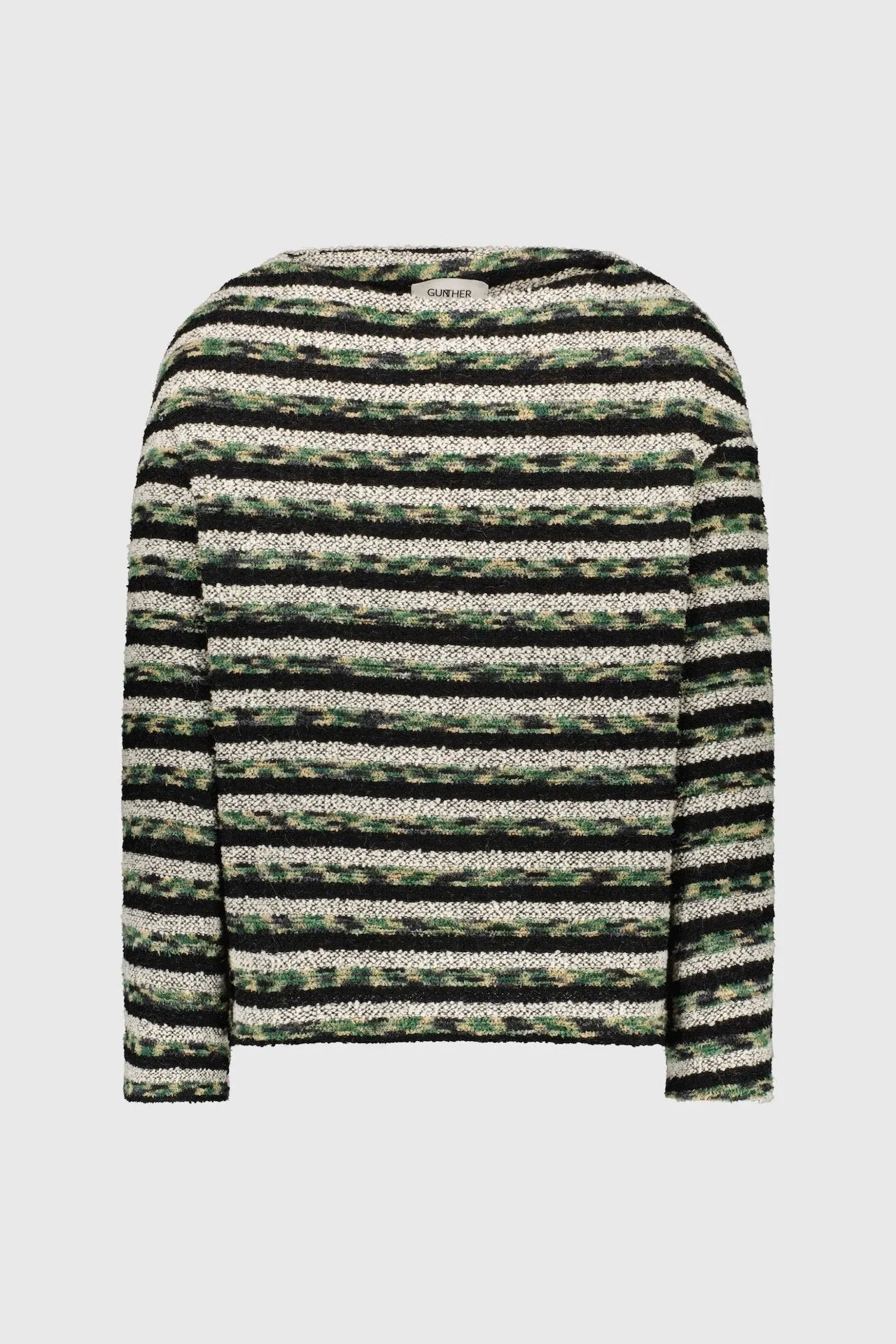 Le Pull Glitch - Vert