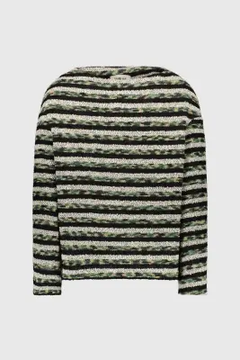 Le Pull Glitch - Vert