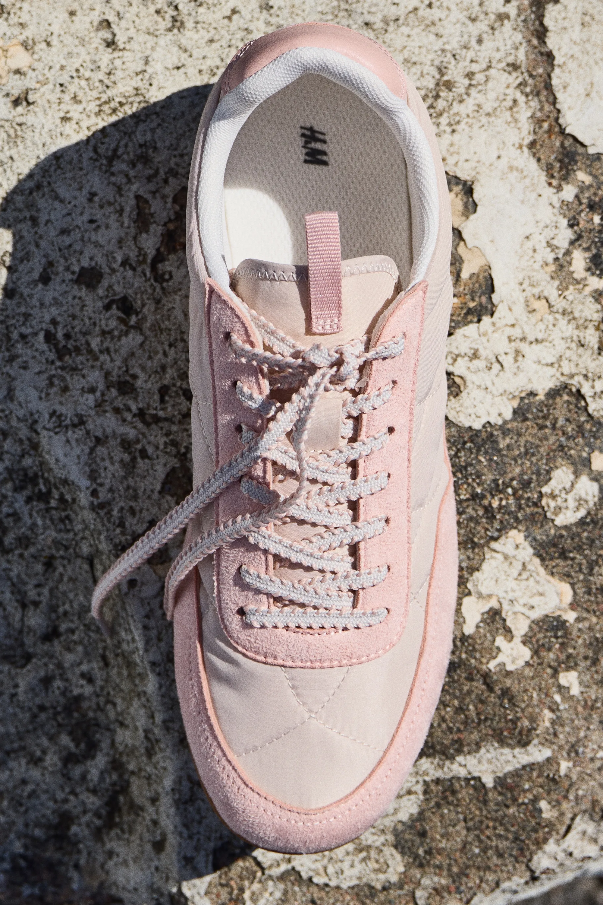 Sneakers - Beige clair/rose clair