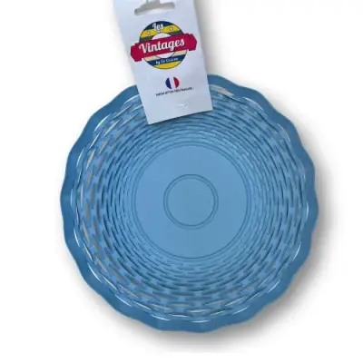 Corbeille à pain ronde en inox coloré — photo 5