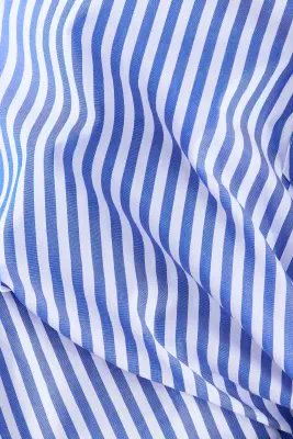 Top dos nu avec détail noué - Bleu/rayé — photo 4