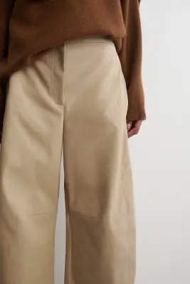 PANTALON BARREL WORKWEAR - SABLE — photo 3