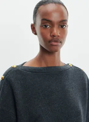 Pull en laine et cachemire — photo 3