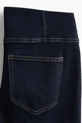 High Flared Jeggings - Bleu denim marine — photo 3
