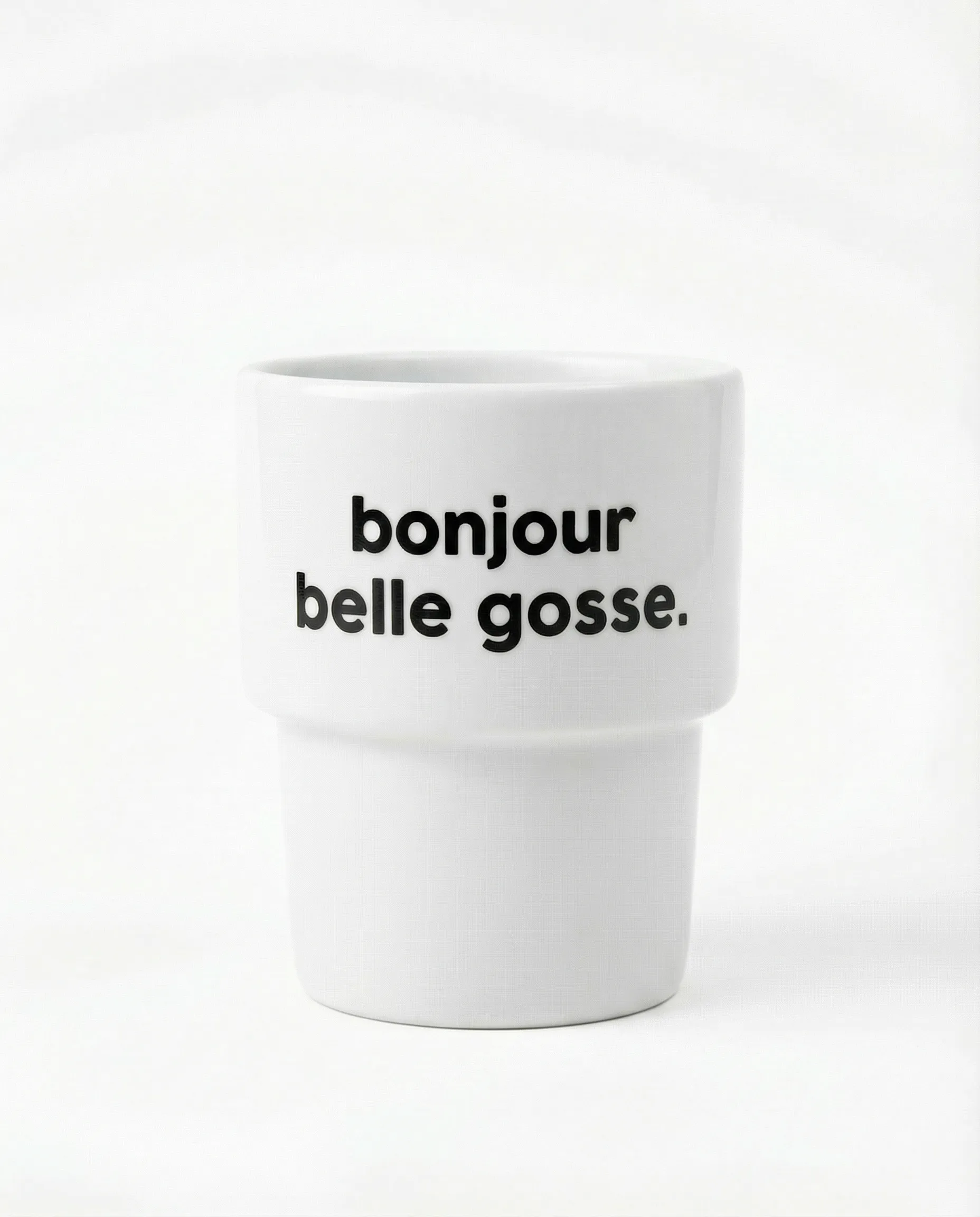 Gobelet Bonjour Belle Gosse - Félicie Aussi