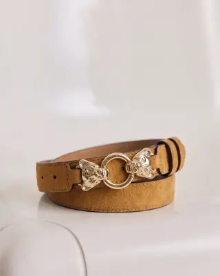 Ceinture Malo noisette — photo 2