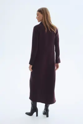 Robe chemise - Bordeaux — photo 3