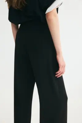 Pantalon chic - Noir — photo 4