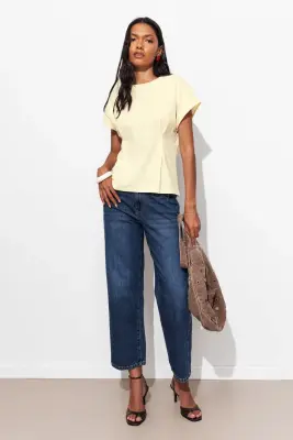 T-shirt à pinces Femme — photo 3