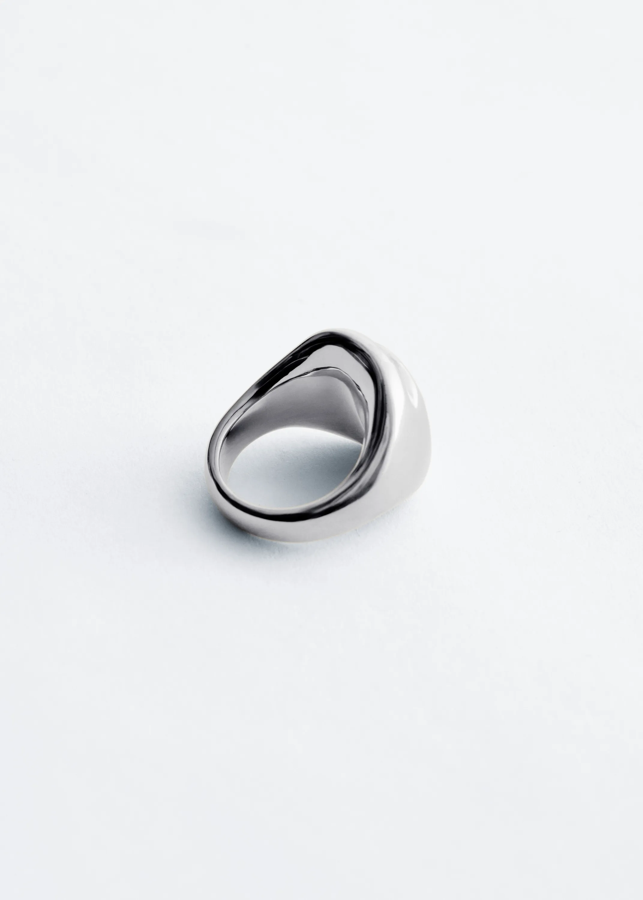 Bague coquillage d’exception - Argenté