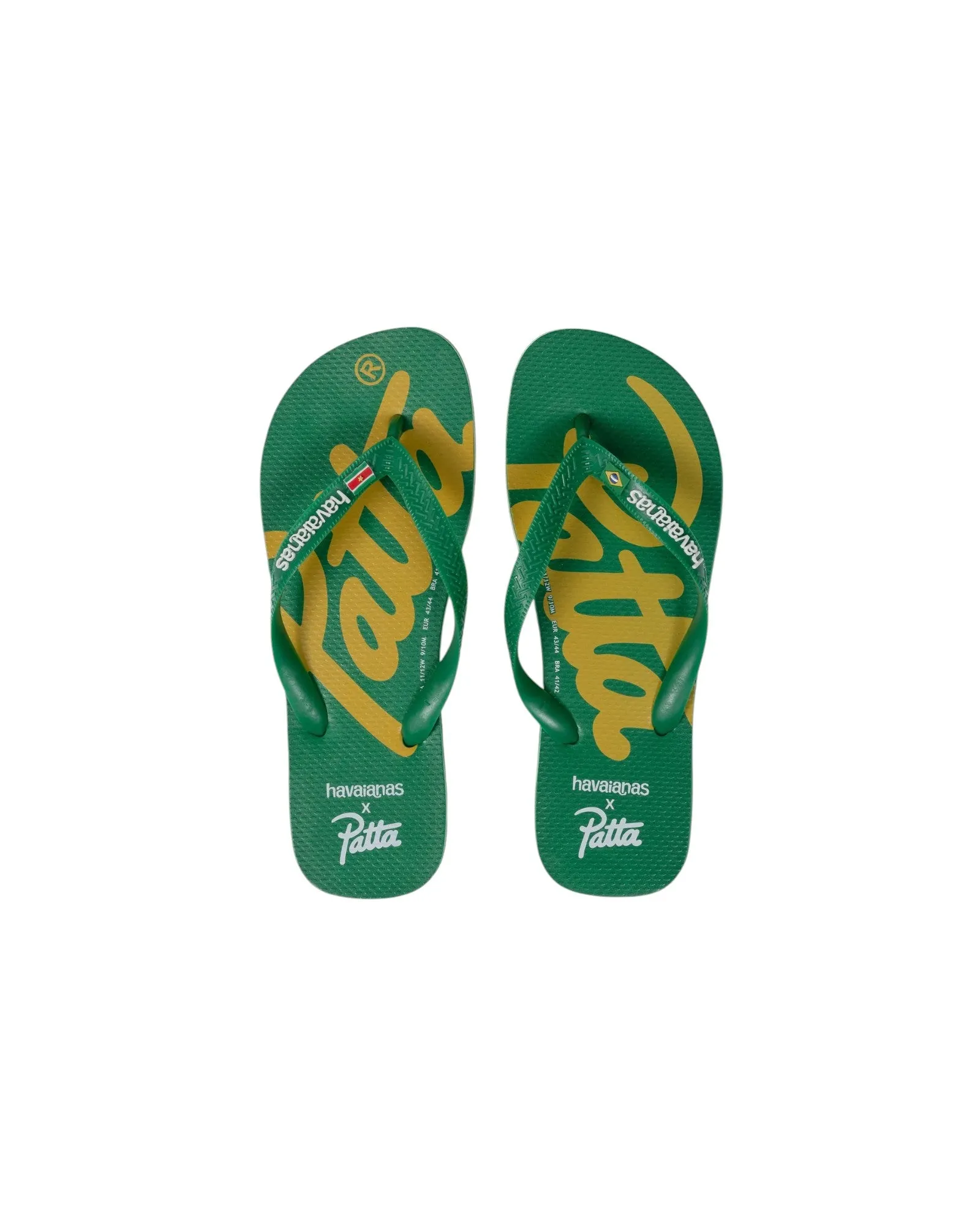 Patta x Havaianas tongs verte