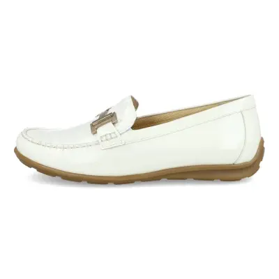 Mocassins Gabor 62.442.90 Blanc Cassé - Lacets Mors Grande Pointure Femme — photo 2