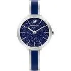 Montre crystalline bleue