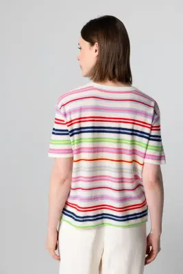 T-shirt en cachemire — photo 4