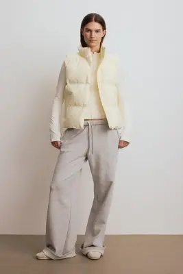 Veste de sport sans manches matelassée ThermoMove™ - Jaune clair — photo 2