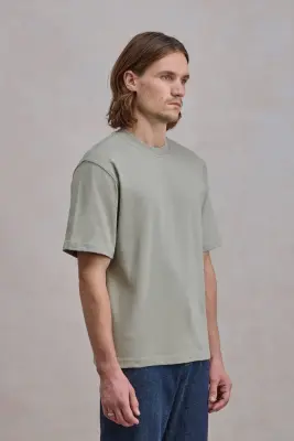 T-shirt 'Chuuunky Tee' - Vert de Gris — photo 4