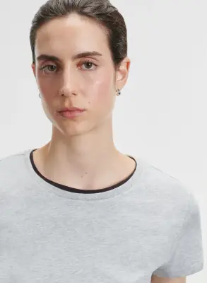 T-shirt en coton organique — photo 3