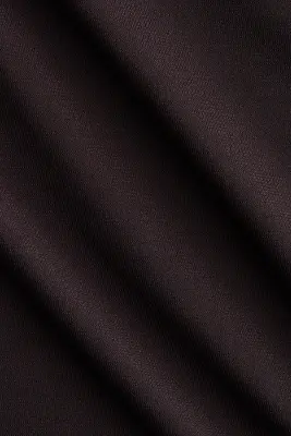 Robe en jersey à effet drapé - Marron foncé — photo 4