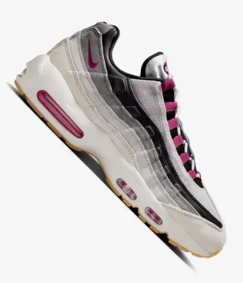 Chaussure Nike sb Air Max 95 – Summit White / Cactus — photo 2