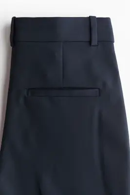 Pantalon cigarette - Bleu marine — photo 3