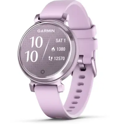 Garmin Lily 2 Metallic Lilac bracelet silicone lilas 010-02839-01 — photo 1