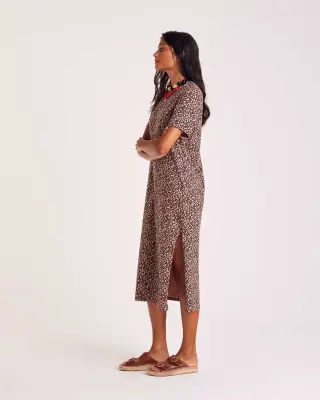 Robe Claodia léopard — photo 4