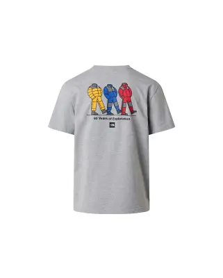 M TNF Celebration Relaxed SS Tee TNF Pale Grey Heather — photo 5