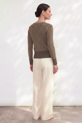 Cardigan Laureen Bronze — photo 3